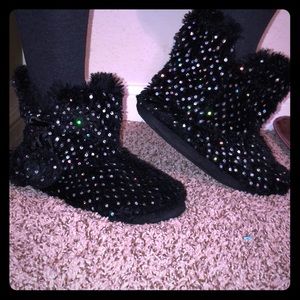 Glitter house boots!!